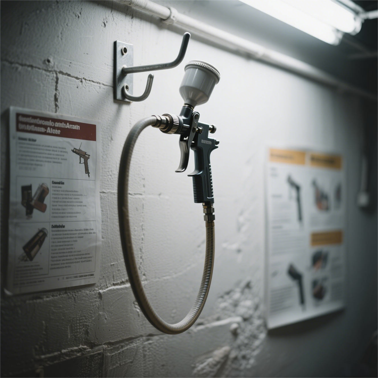 Без воздушного распылителя пистолет